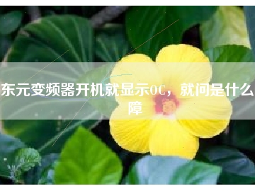 東元變頻器開(kāi)機(jī)就顯示OC，就問(wèn)是什么故障
